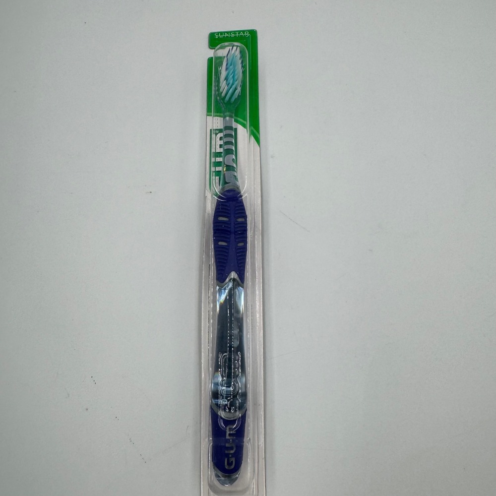 GUM 525PHS Tech Deep‎ Clean Compact Soft Toothbrush Blue